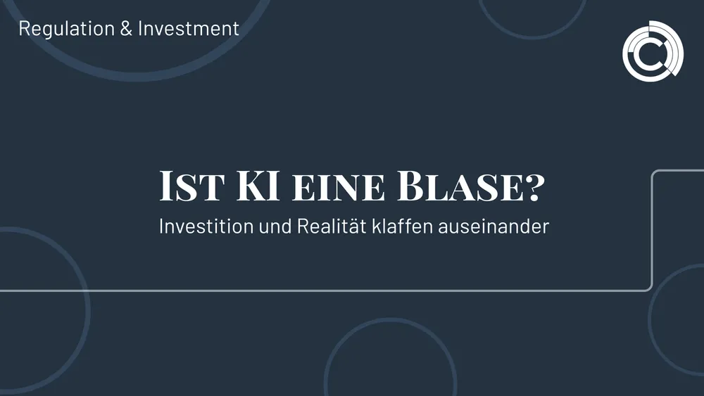 Ist KI eine Blase? Investition und Realität klaffen auseinander
