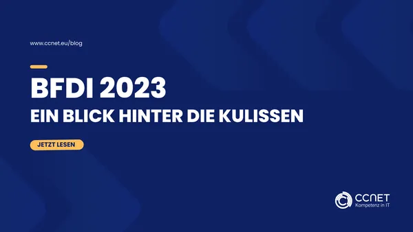 BFDI 2023 - Ein Blick hinter die Kulissen
