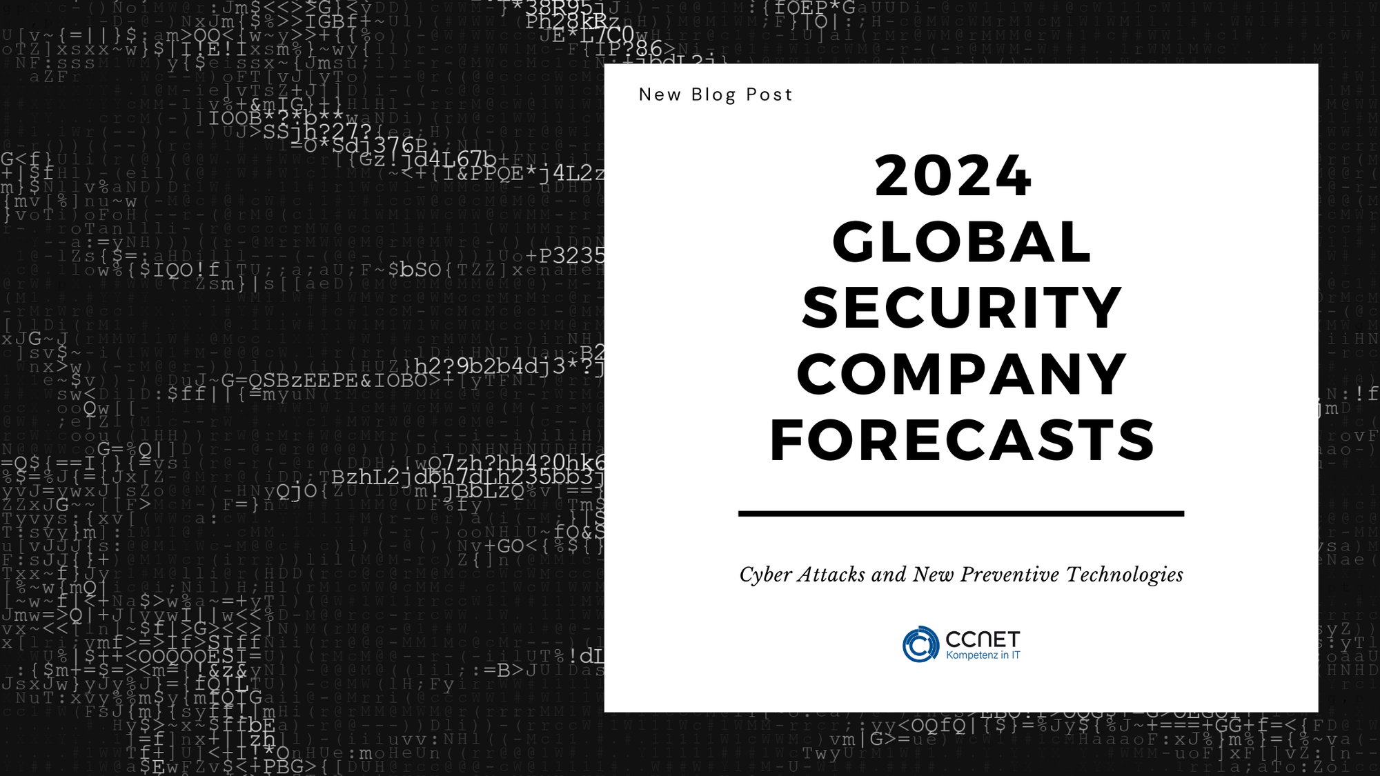 2024 Global Security Company Forecasts