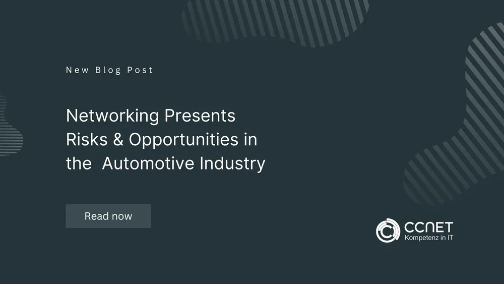 Networking presents risks and opportunities in the automotive industry.