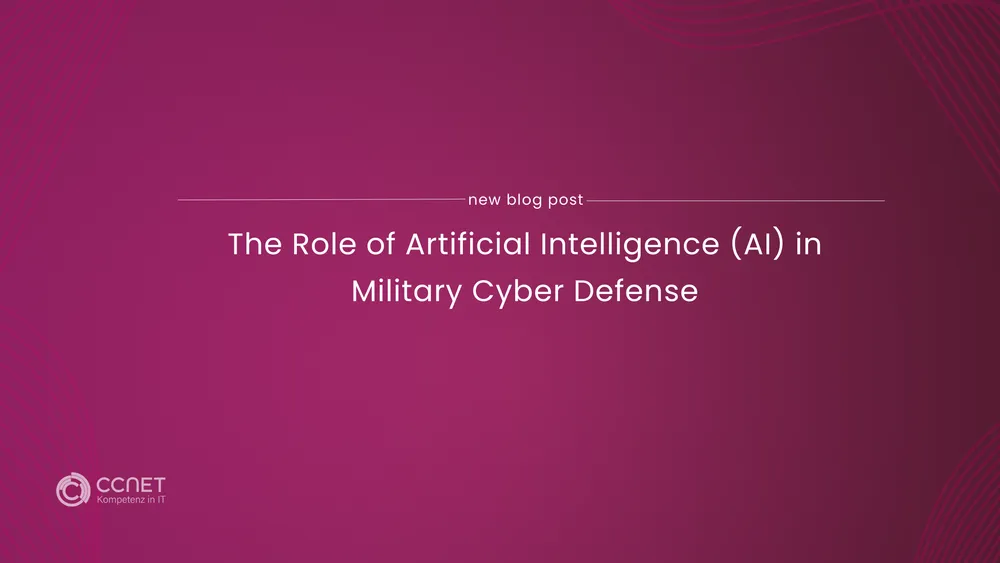 The Role of Artificial Intelligence (AI) in Military Cyber Defense