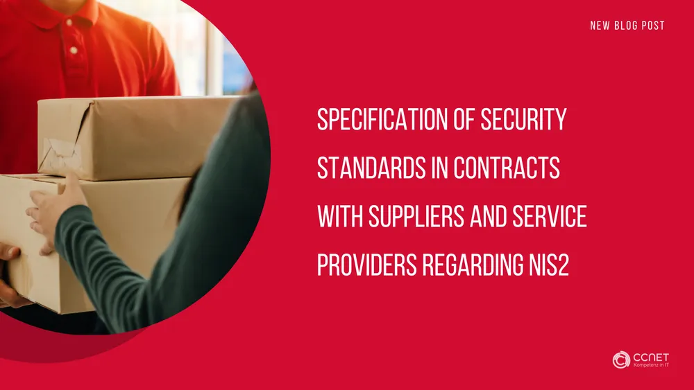 Specification of security standards in contracts with suppliers and service providers regarding NIS2