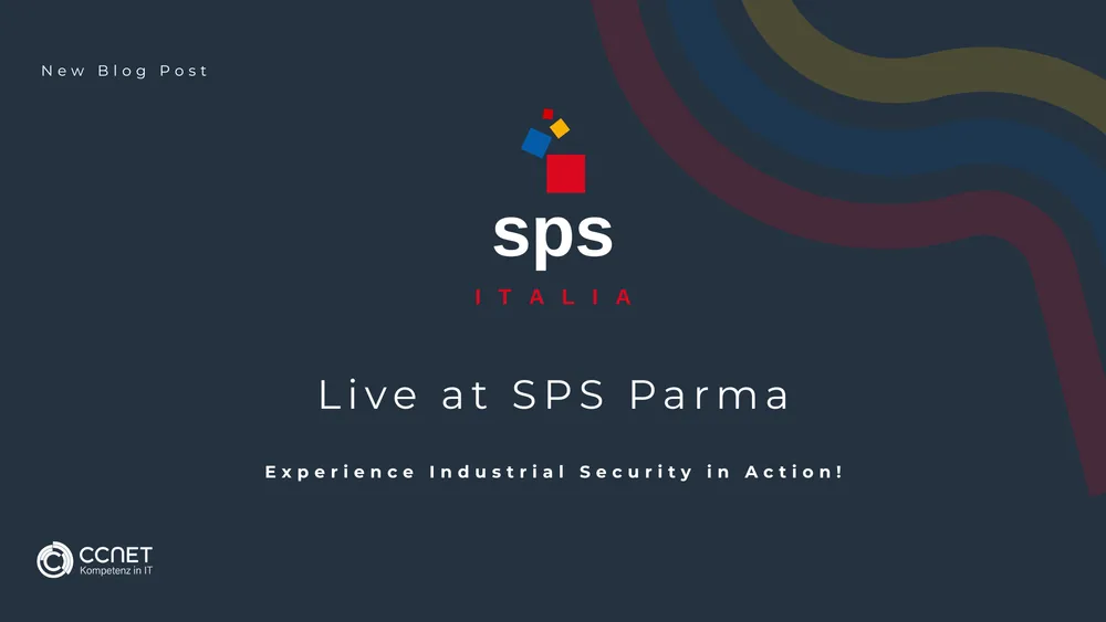 Live at SPS Parma: Experience Industrial Security in Action!