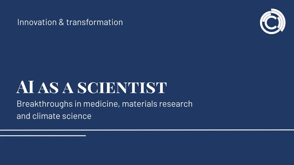 AI as a scientist – breakthroughs in research and medicine