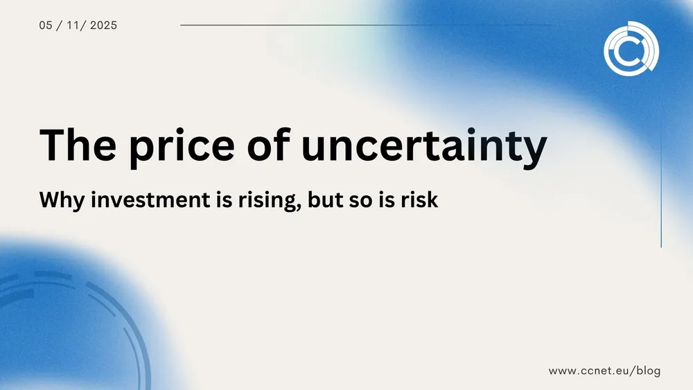 The price of uncertainty: Why investment is rising, but so is risk