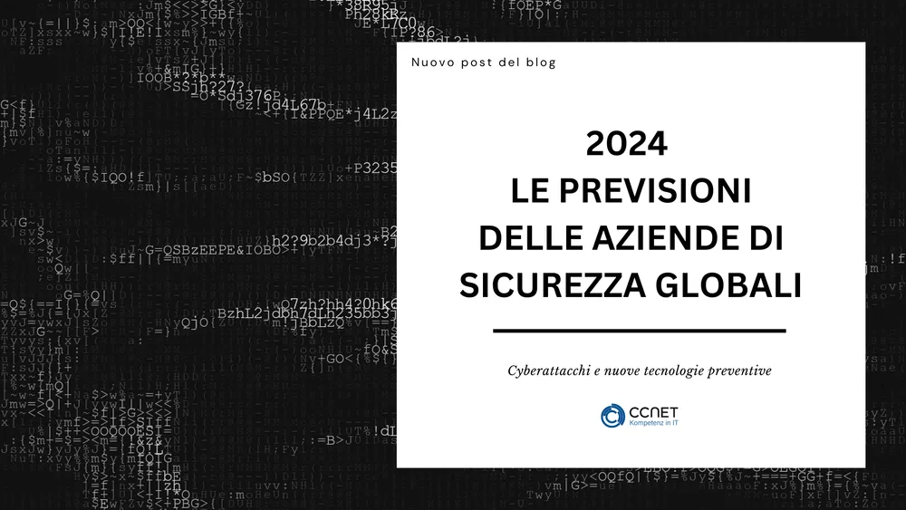 2024 previsione delle aziende di sicurezza globali