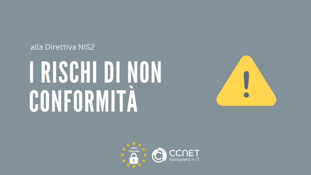 Alla Direttiva NIS2 - I rischi di non conformità