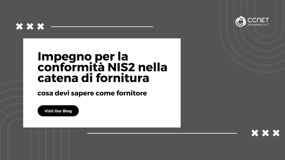 Impegno per la conformità NIS2 nella catena di fornitura: cosa devi sapere come fornitore