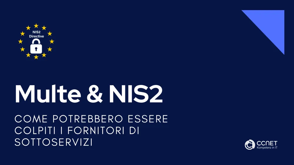 Multe e NIS2: come potrebbero essere colpiti i fornitori di sottoservizi