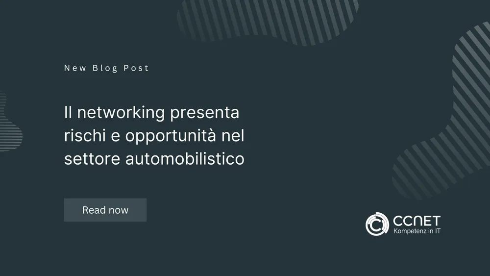 Il networking presenta rischi opportunità nel settore automobilistico 