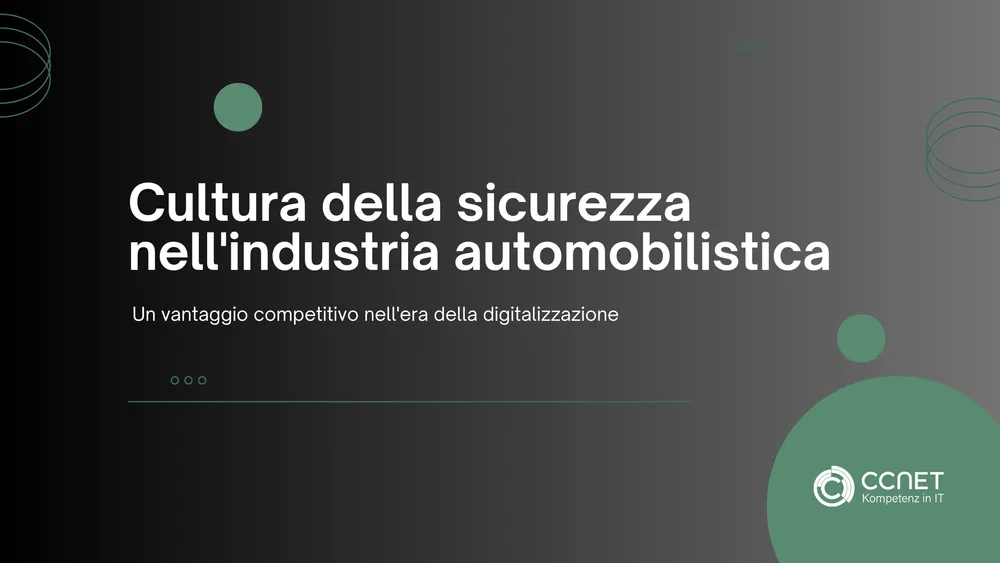Cultura della sicurezza nell'industria automobilistica