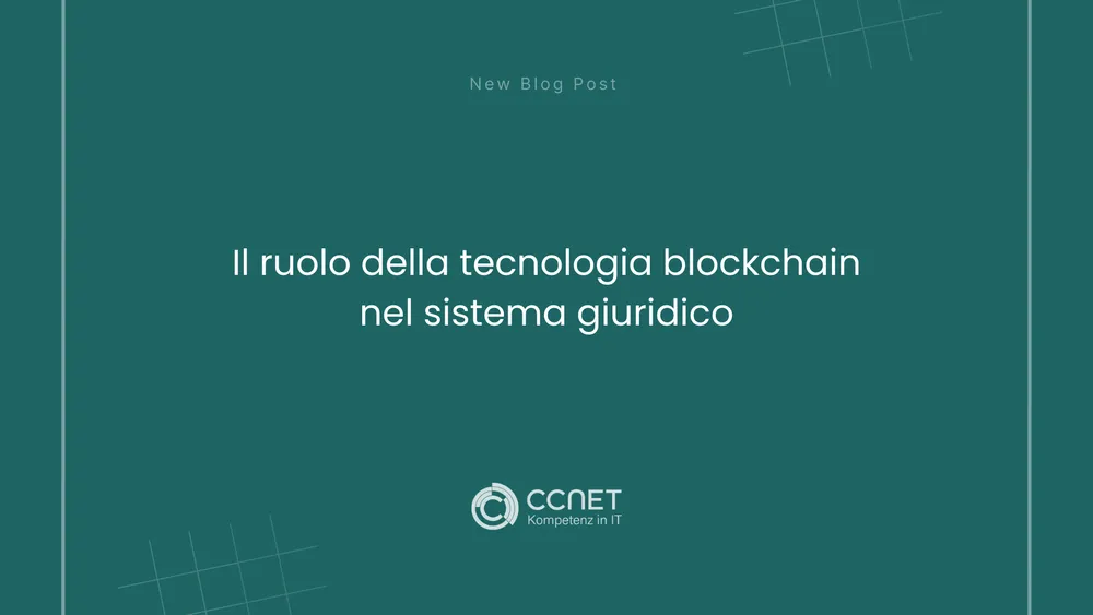 Il ruolo della tecnologia blockchain nel settore legale