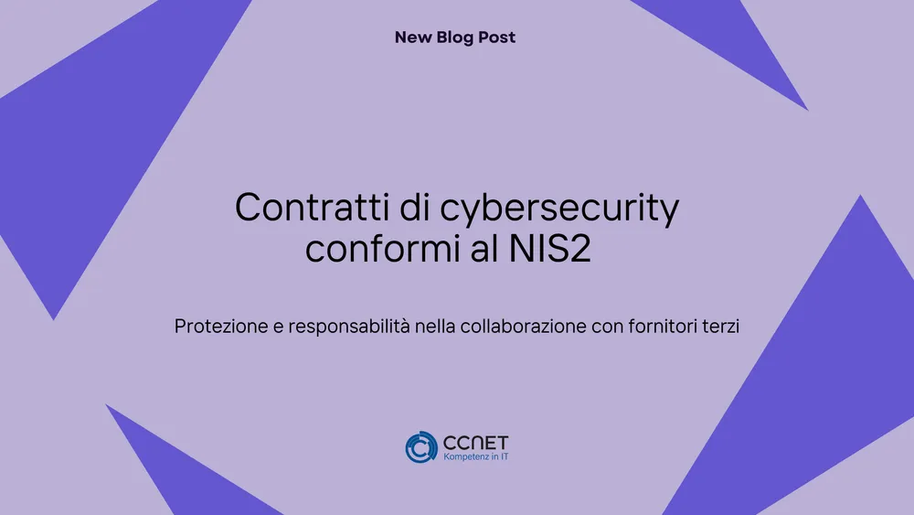 Contratti di cybersecurity conformi al NIS2: Protezione e responsabilità nella collaborazione con fornitori terzi