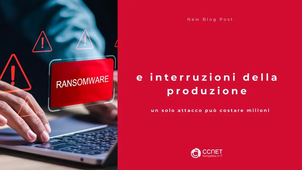 Ransomware e interruzioni della produzione: Un solo attacco può costare milioni