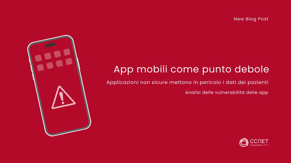 App mobili come punto debole: Applicazioni non sicure mettono in pericolo i dati dei pazienti