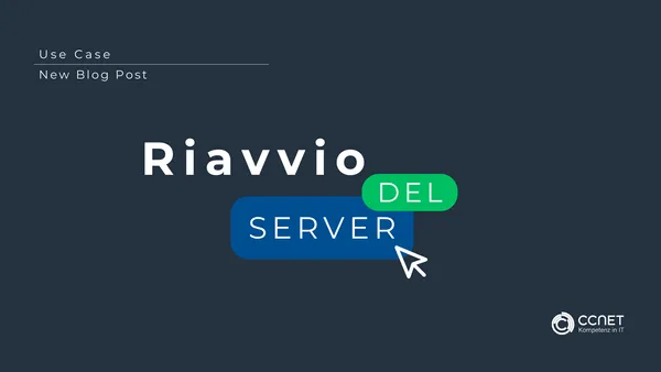 Case d'uso: Servizi gestiti IT - Riavvio del server