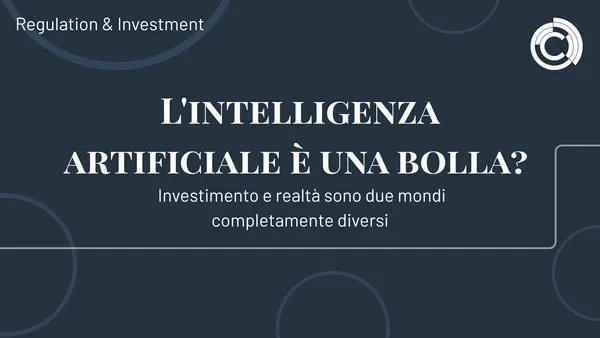 L'intelligenza artificiale è una bolla? Investimenti e realtà sono in netto contrasto