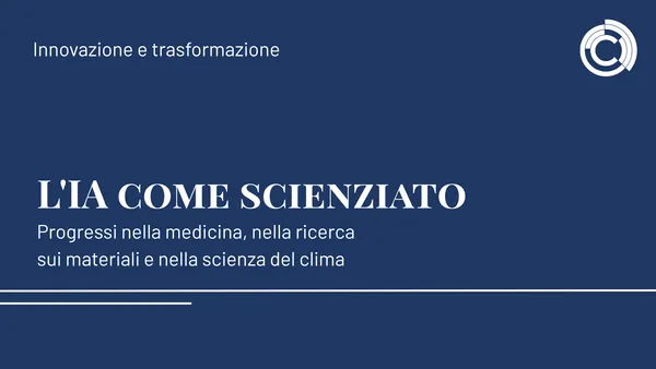 L'IA come ricercatrice: progressi nella ricerca e nella medicina