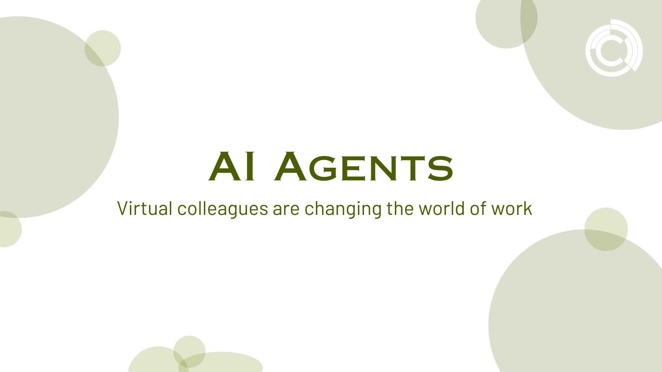 AI Agents – Virtual Colleagues Transforming the World of Work