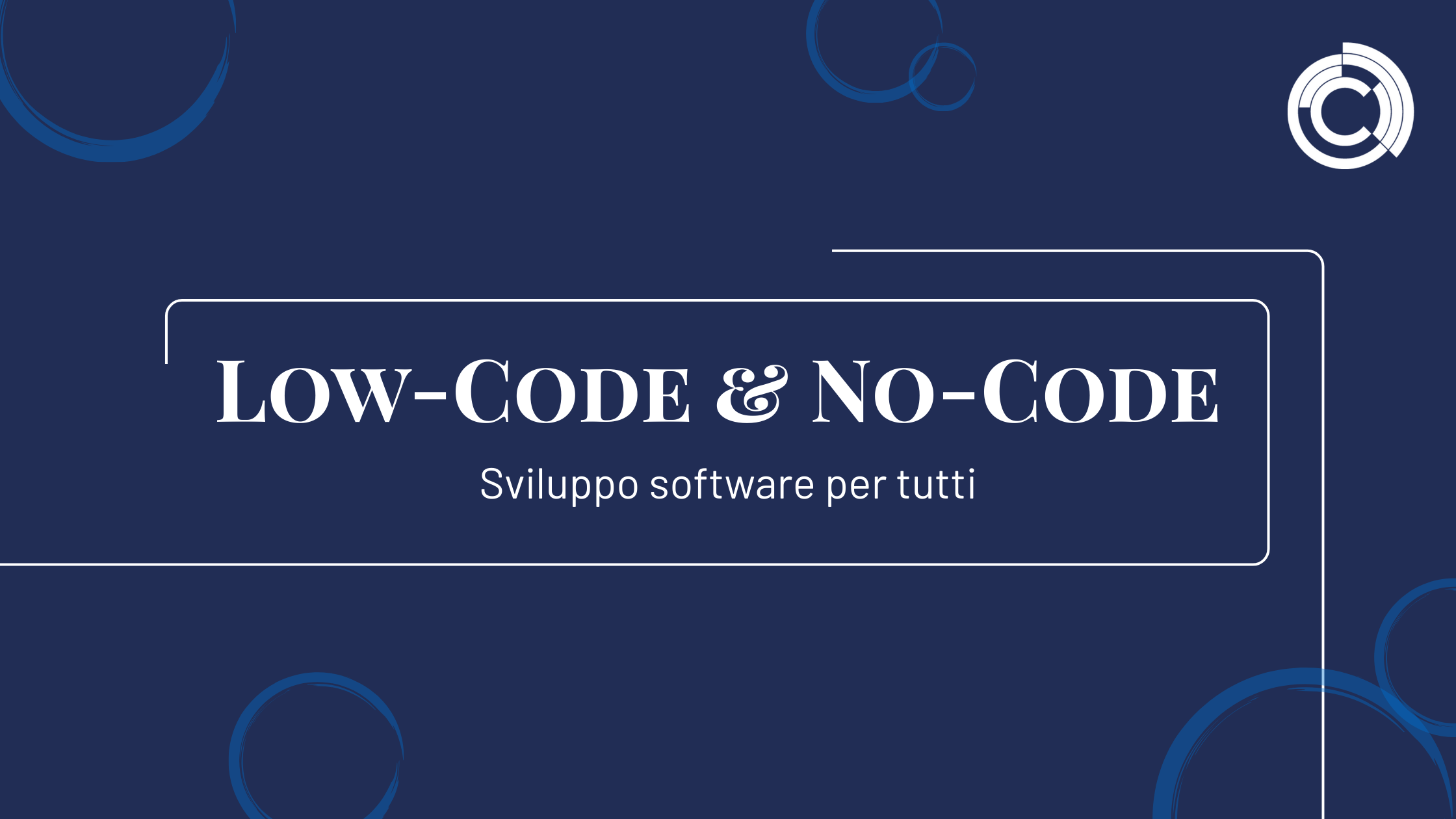 Low-Code & No-Code – Sviluppo software per tutti