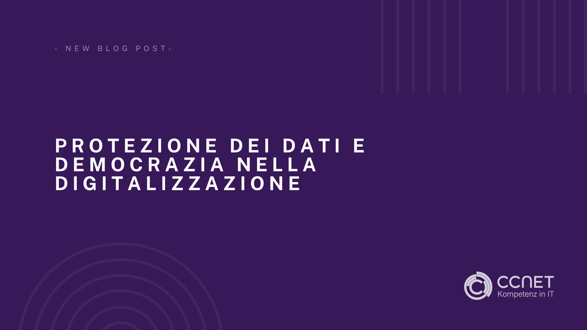 Protezione dei dati e democrazia nella digitalizzazione