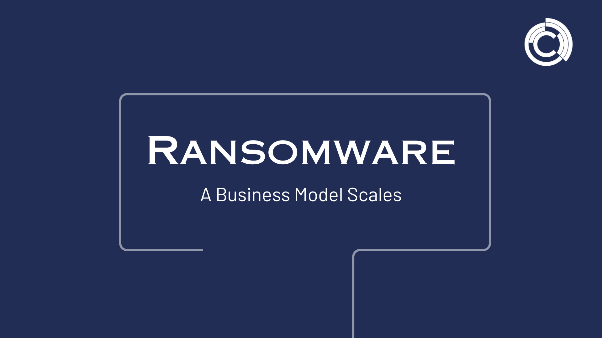 Ransomware: un modello di business che scala