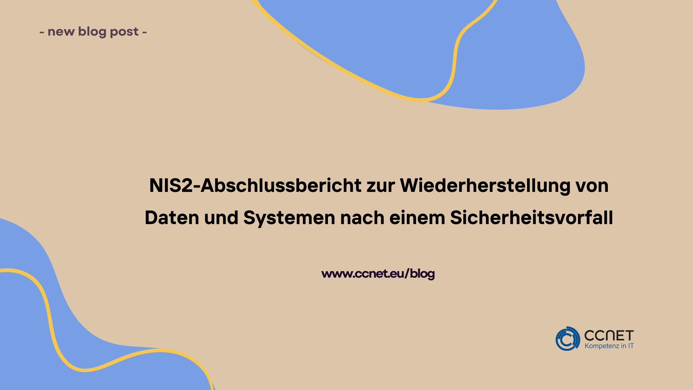 NIS2-Notfallmaßnahmen und alternative Betriebsverfahren bei schwerwiegenden Störungen