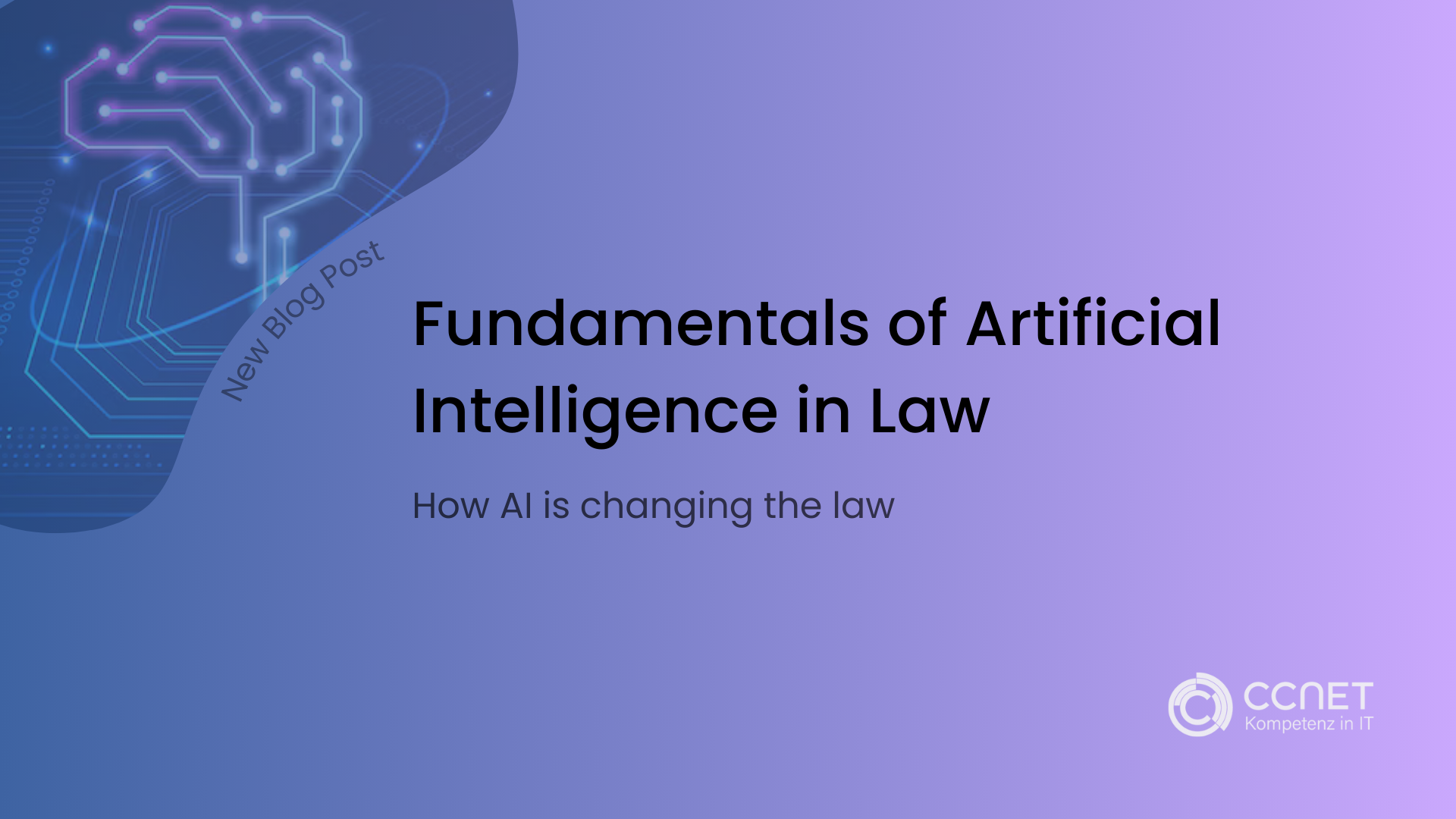 Fundamentals of Artificial Intelligence in Law