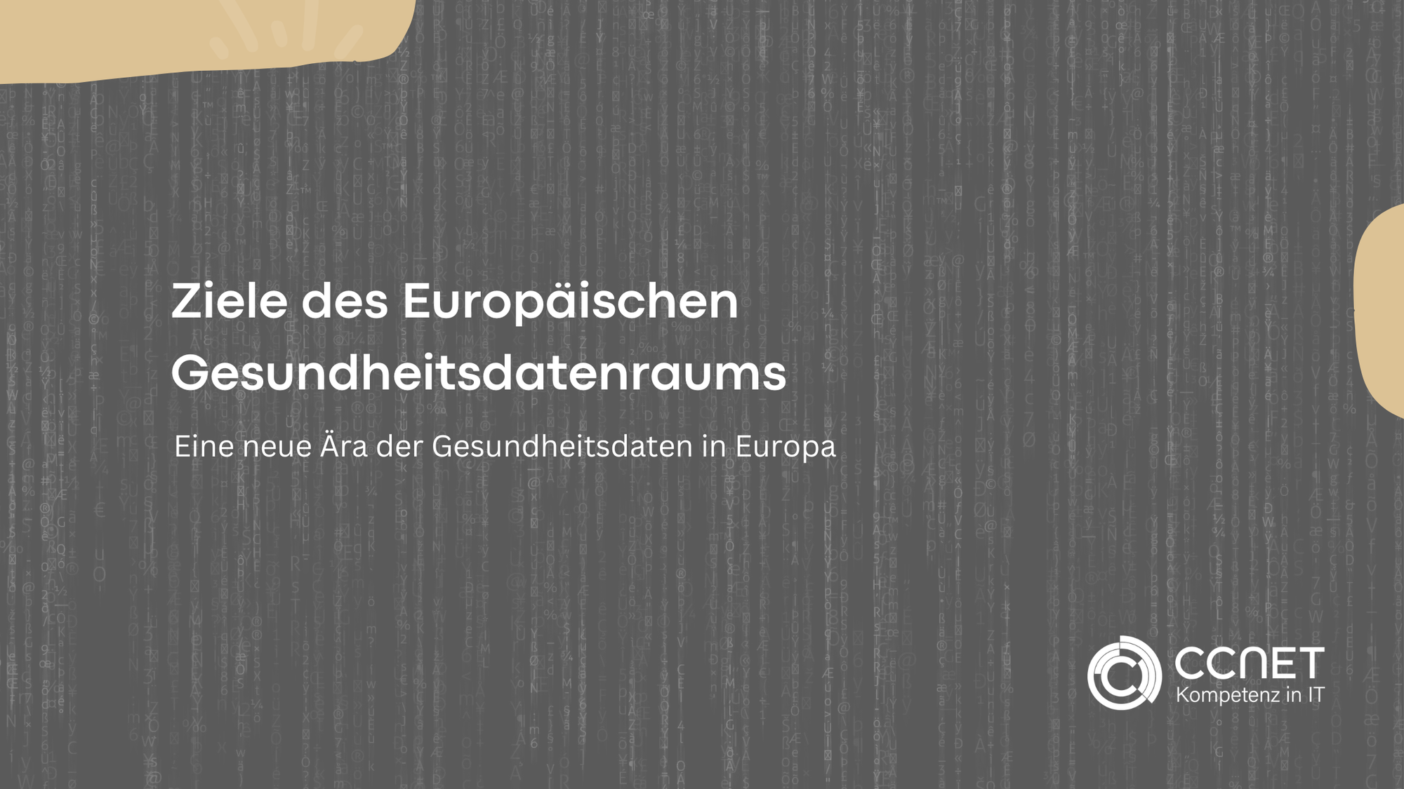 Ziele des Europäischen Gesundheitsdatenraum: Eine neue Ära der Gesundheitsdaten in Europa