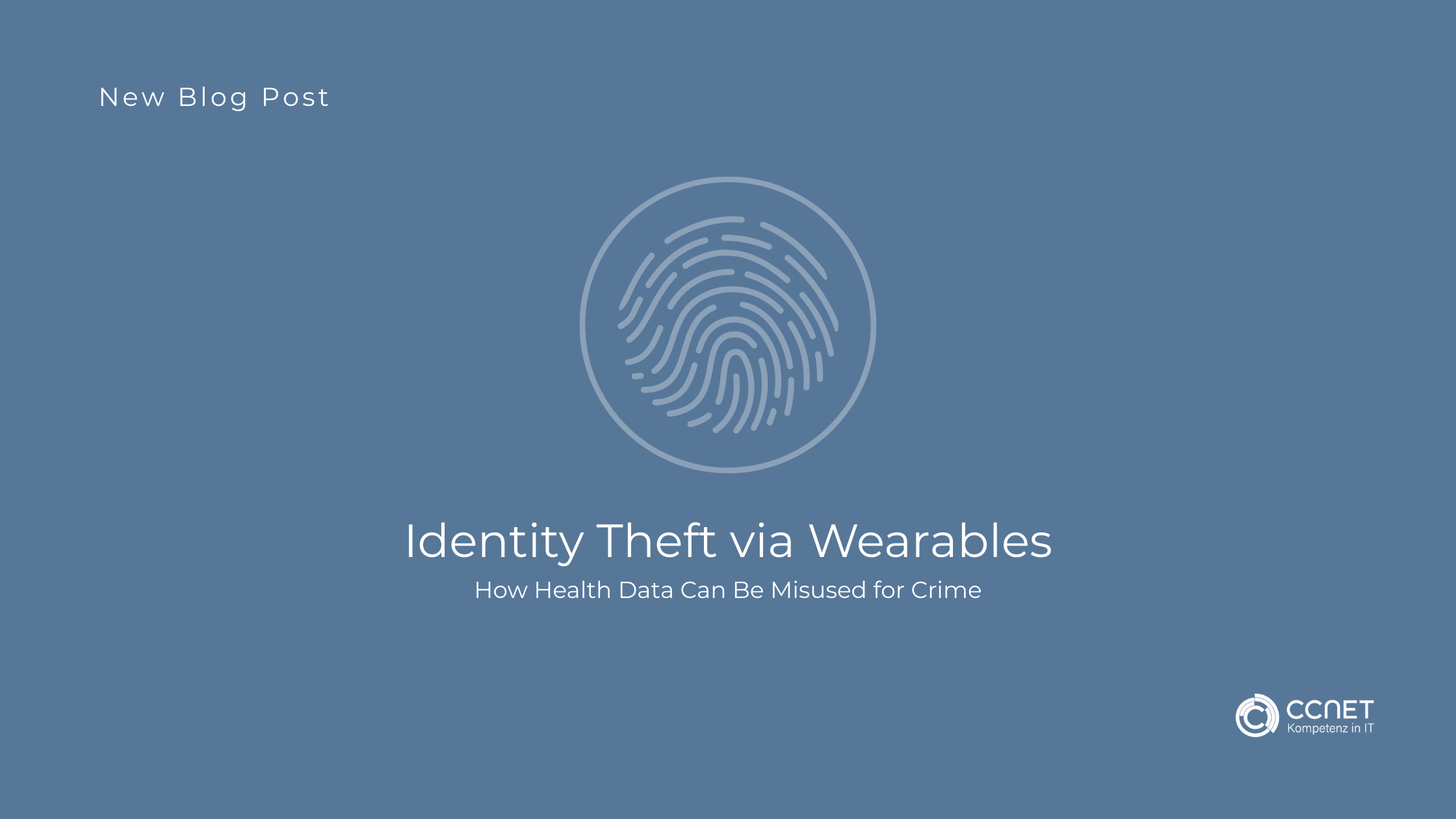 Identity Theft via Wearables: How Health Data can be misused for Crime