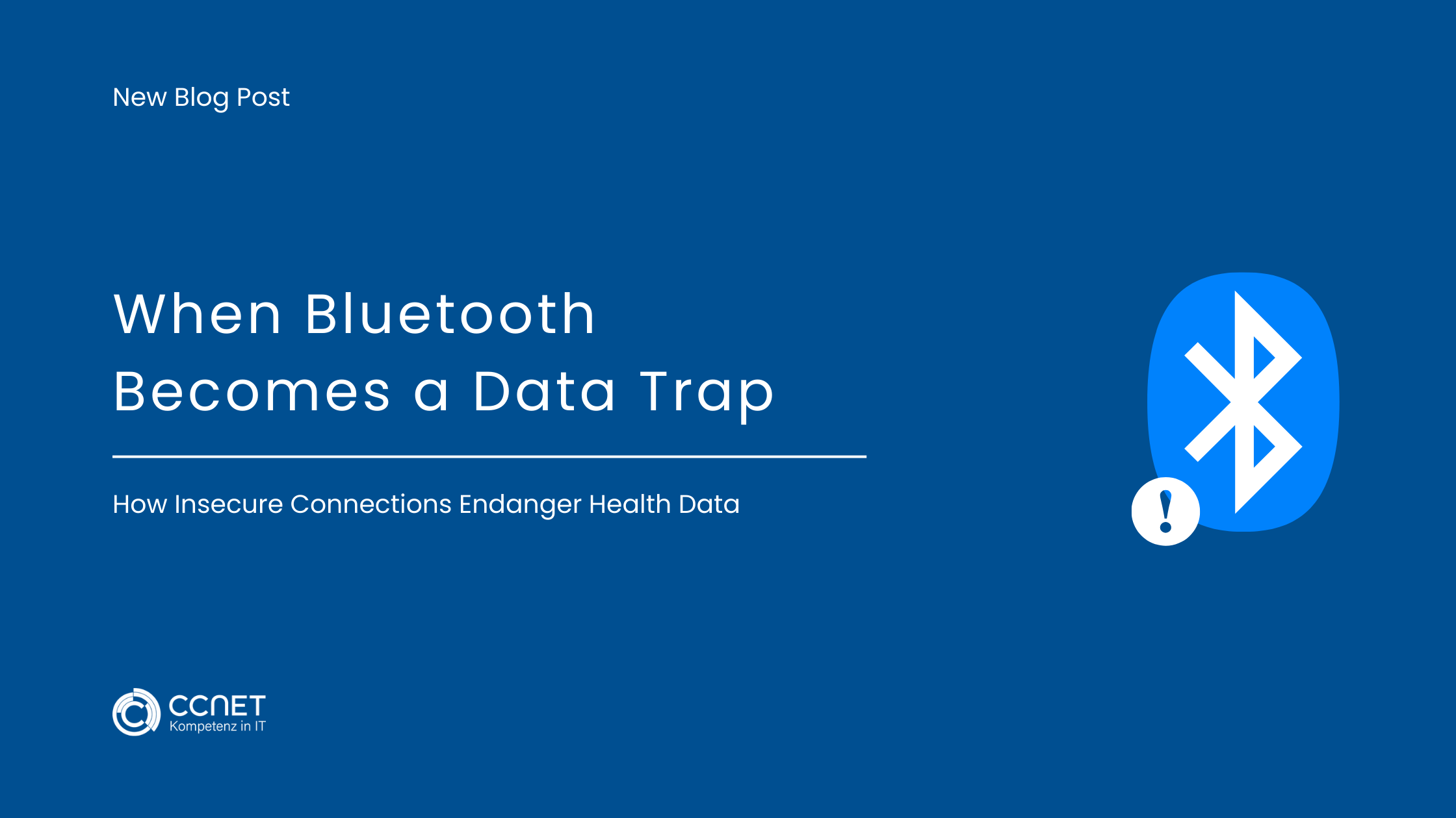 When Bluetooth Becomes a Data Trap: How insecure connections endager health data