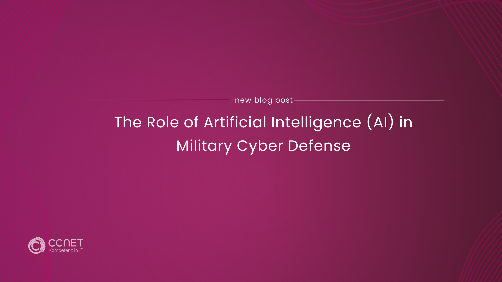 The Role of Artificial Intelligence (AI) in Military Cyber Defense
