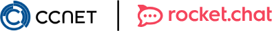 CCNet und rocket.chat logo